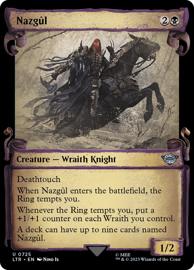 Nazgul (0725) [The Lord of the Rings: Tales of Middle-Earth Showcase Scrolls] | Game Grid - Logan