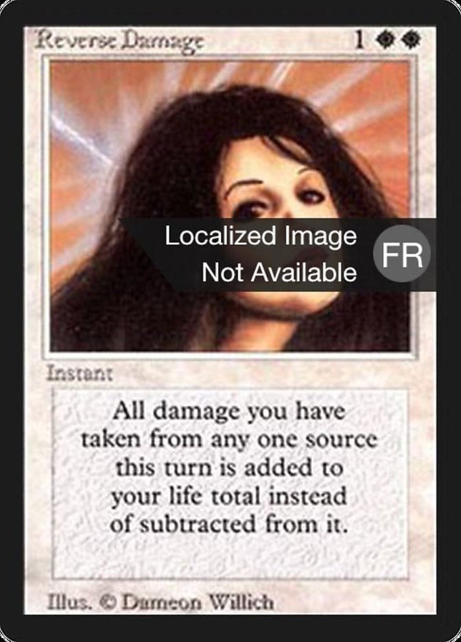 Reverse Damage [Foreign Black Border] | Game Grid - Logan