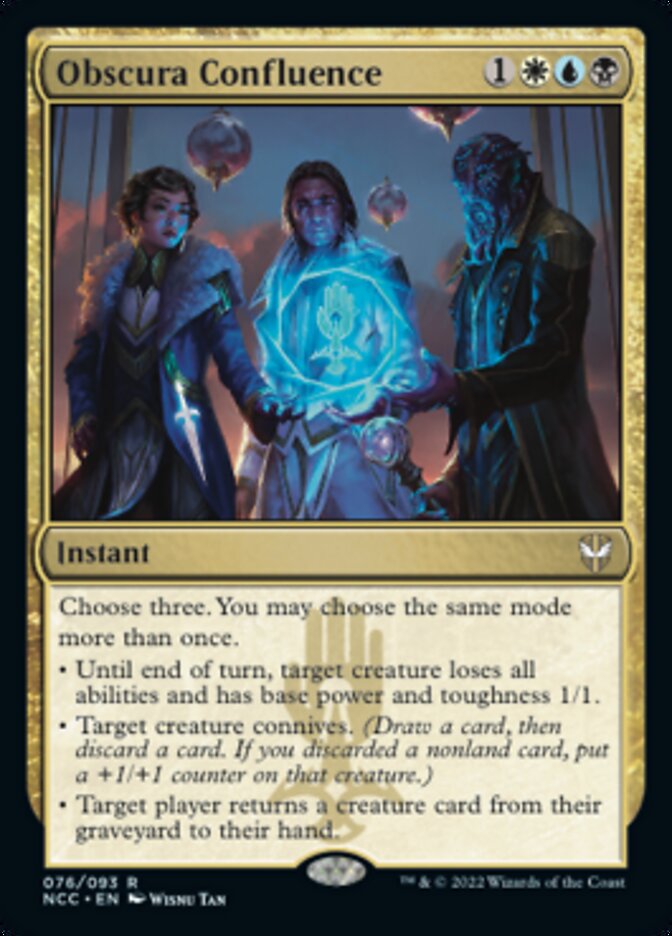 Obscura Confluence [Streets of New Capenna Commander] | Game Grid - Logan