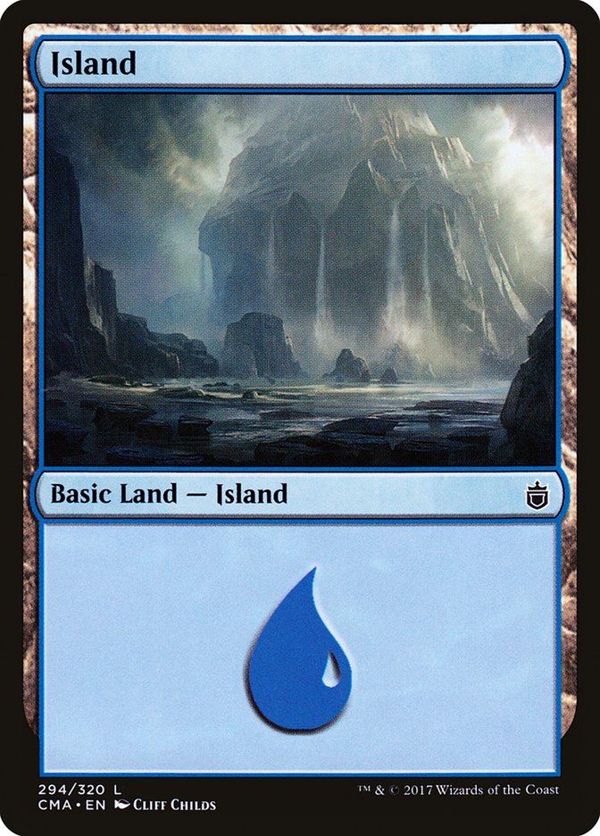 Island (294) [Commander Anthology] | Game Grid - Logan