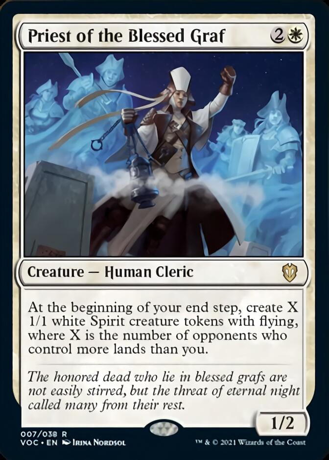 Priest of the Blessed Graf [Innistrad: Crimson Vow Commander] | Game Grid - Logan