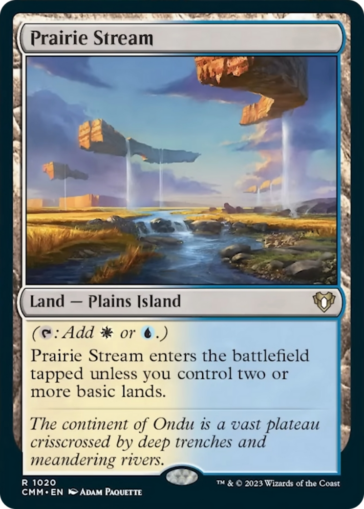 Prairie Stream [Commander Masters] | Game Grid - Logan