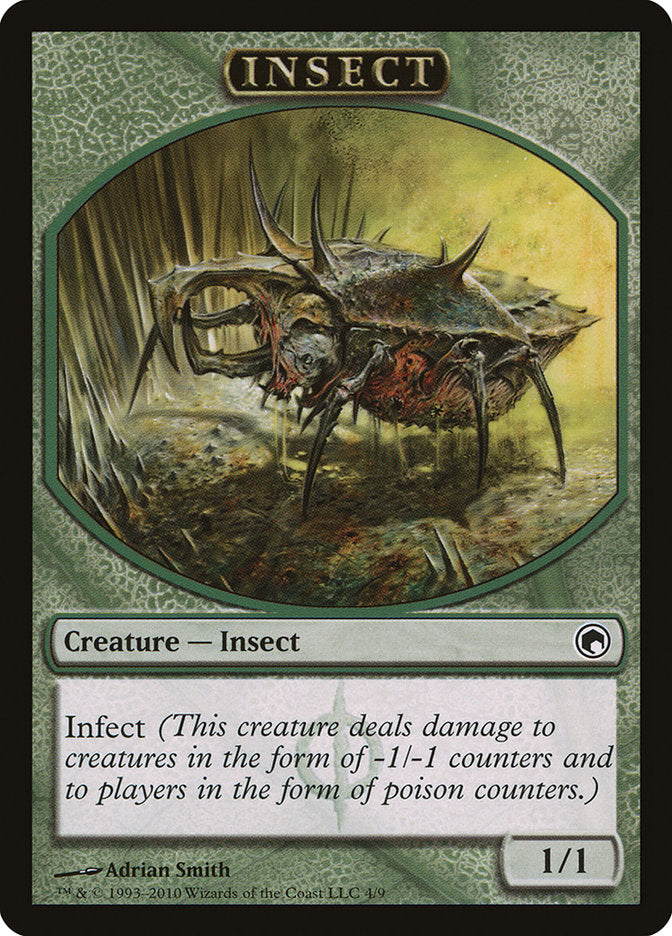 Insect Token [Scars of Mirrodin Tokens] | Game Grid - Logan