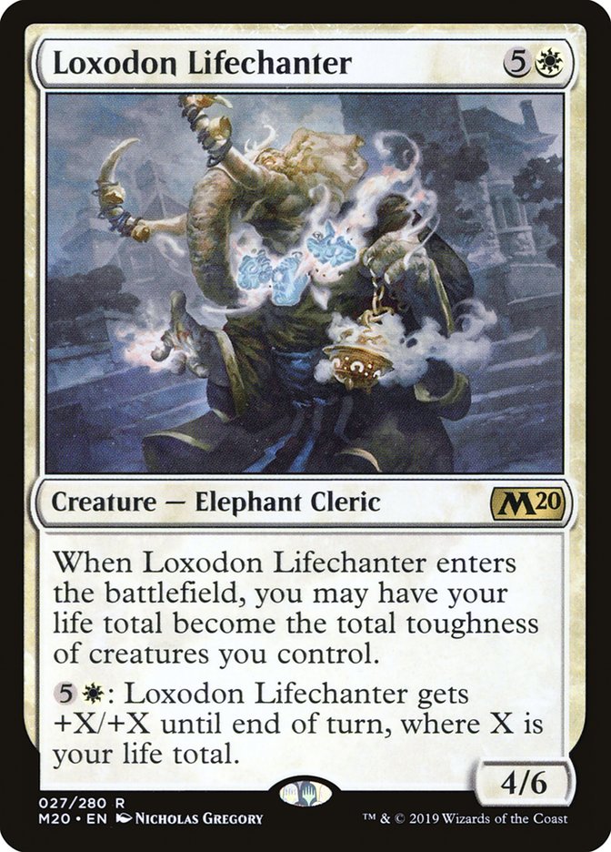 Loxodon Lifechanter [Core Set 2020] | Game Grid - Logan