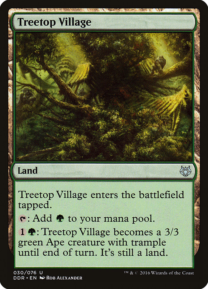 Treetop Village [Duel Decks: Nissa vs. Ob Nixilis] | Game Grid - Logan