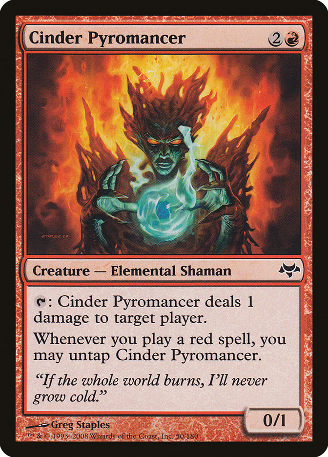 Cinder Pyromancer [Eventide] | Game Grid - Logan