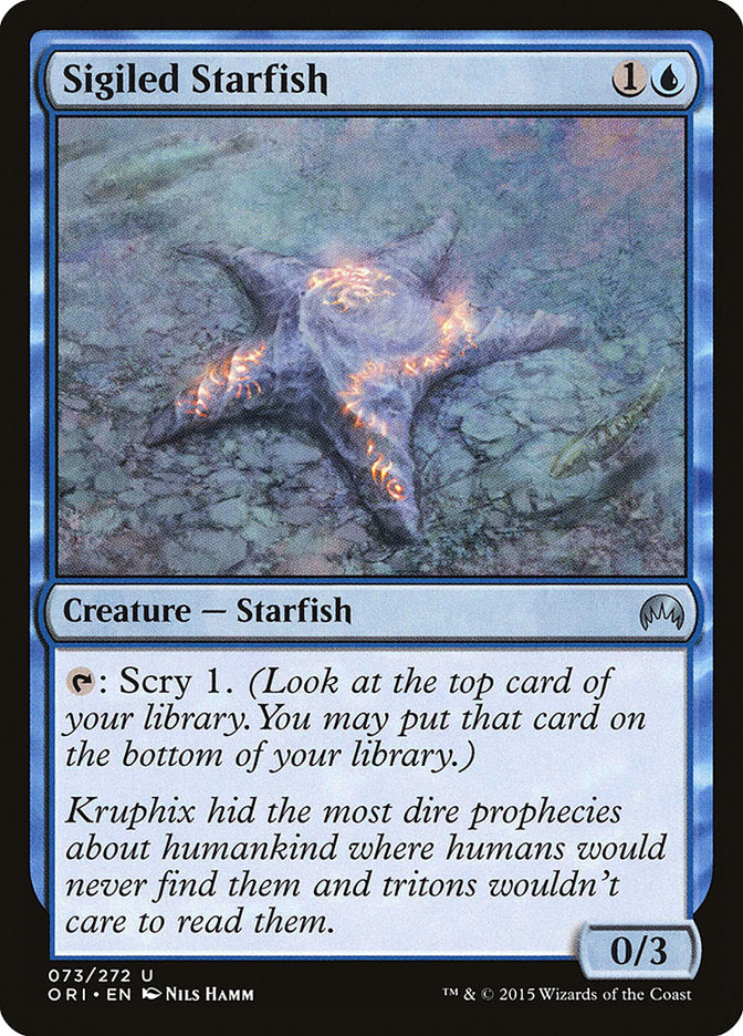 Sigiled Starfish [Magic Origins] | Game Grid - Logan