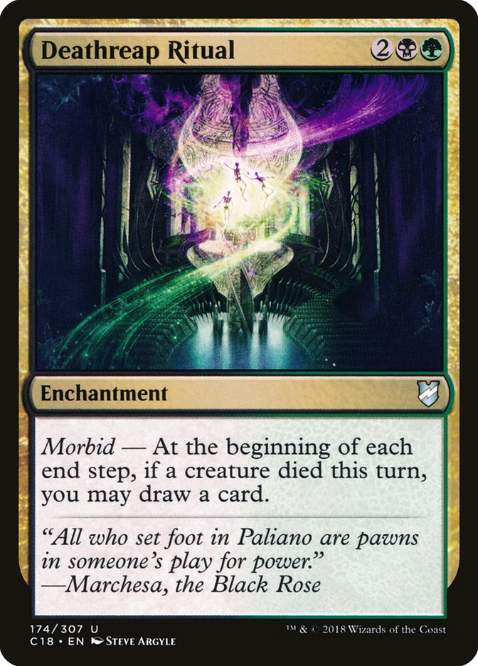 Deathreap Ritual [Commander 2018] | Game Grid - Logan