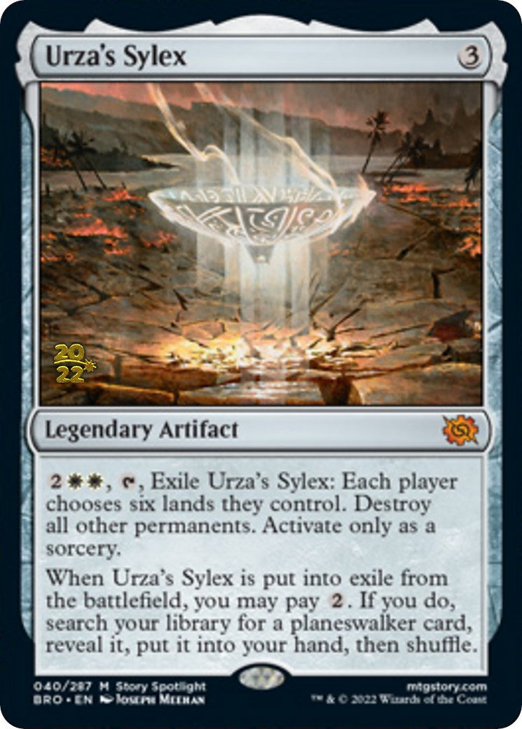 Urza's Sylex [The Brothers' War Prerelease Promos] | Game Grid - Logan