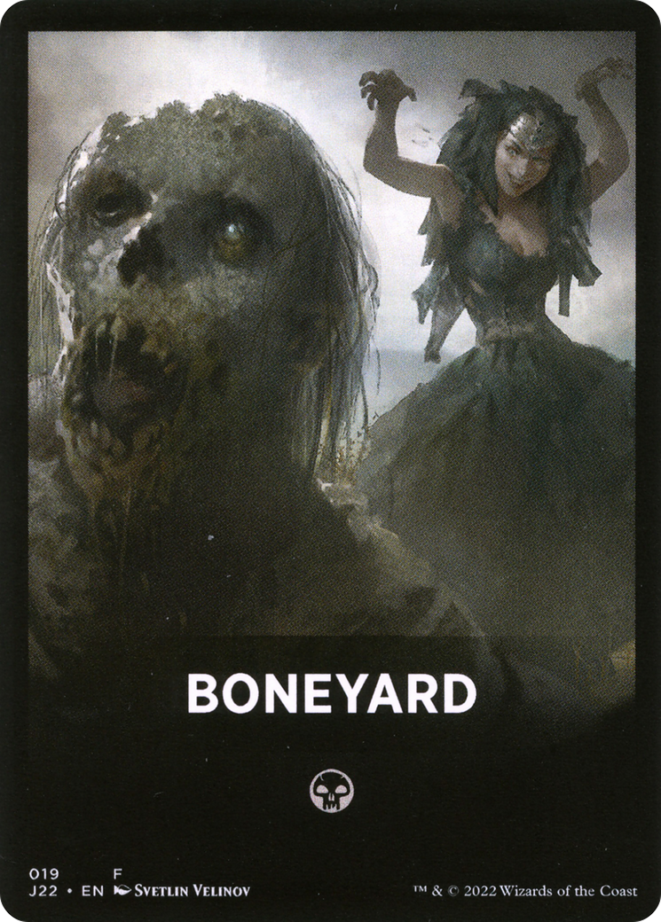 Boneyard Theme Card [Jumpstart 2022 Front Cards] | Game Grid - Logan