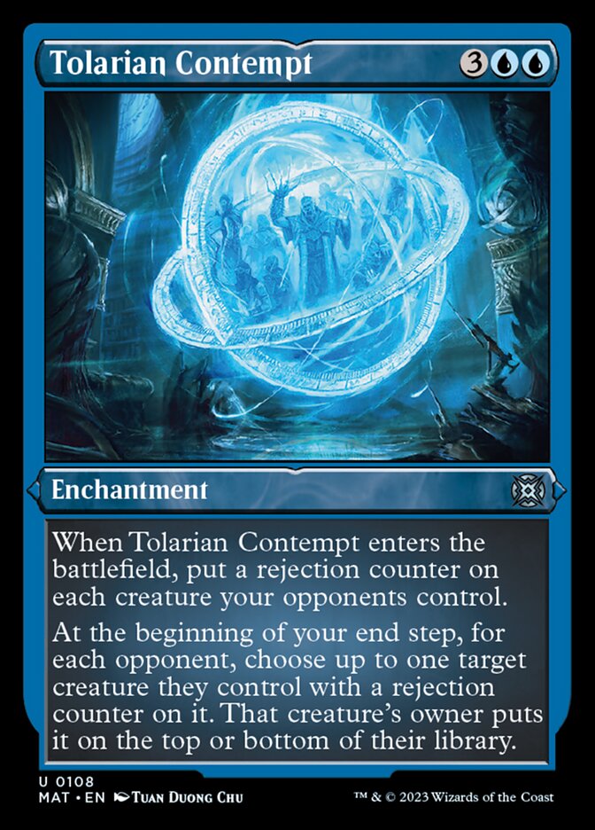 Tolarian Contempt (Foil Etched) [March of the Machine: The Aftermath] | Game Grid - Logan