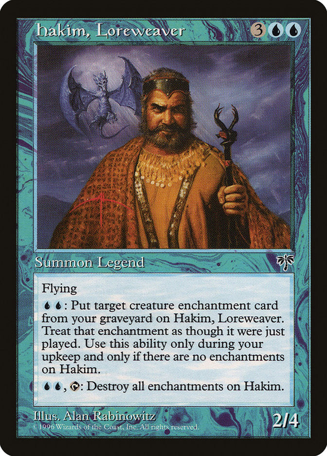 Hakim, Loreweaver [Mirage] | Game Grid - Logan