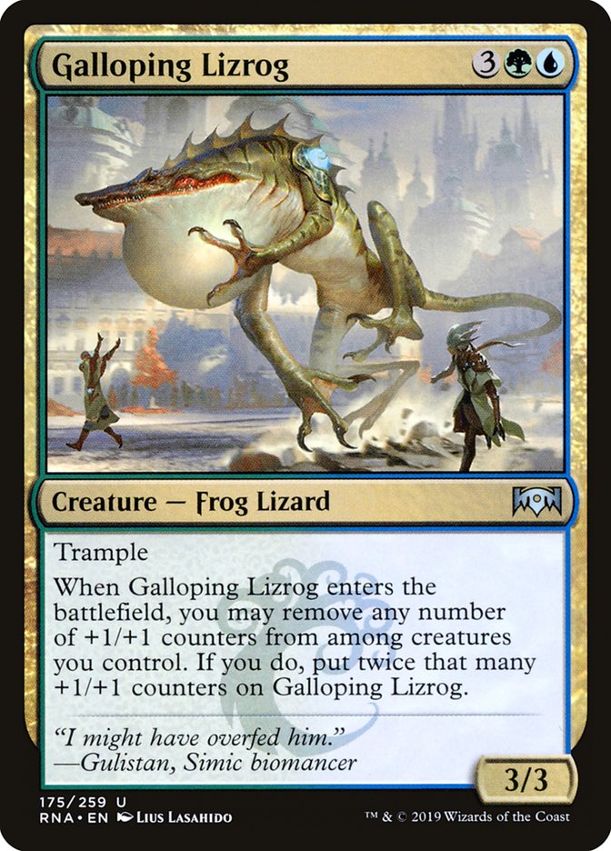 Galloping Lizrog [Ravnica Allegiance] | Game Grid - Logan