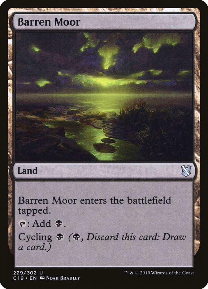 Barren Moor [Commander 2019] | Game Grid - Logan