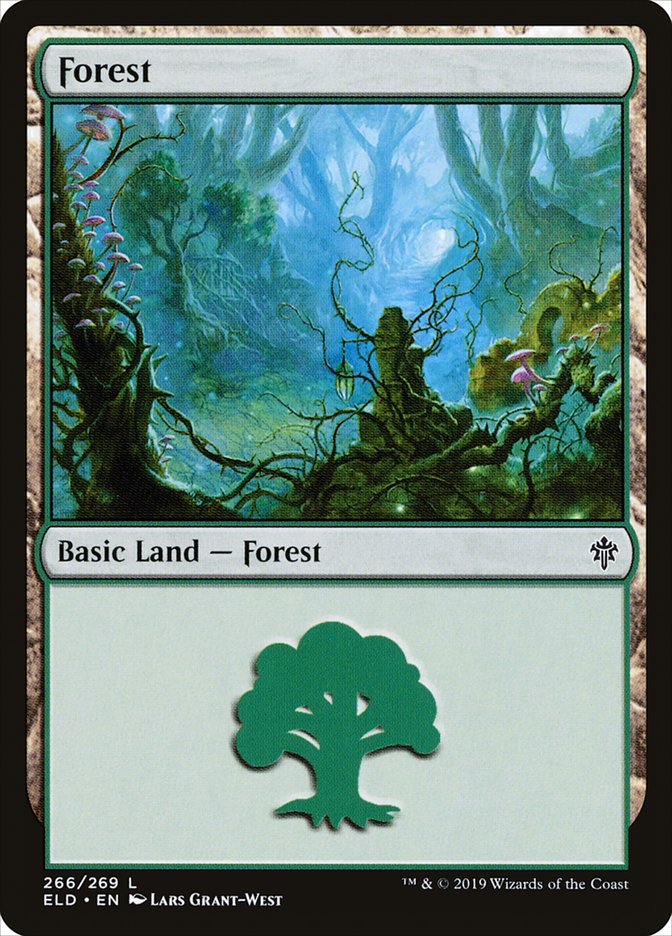 Forest (266) [Throne of Eldraine] | Game Grid - Logan