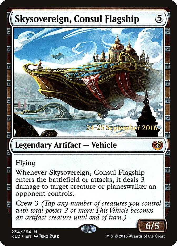 Skysovereign, Consul Flagship [Kaladesh Prerelease Promos] | Game Grid - Logan