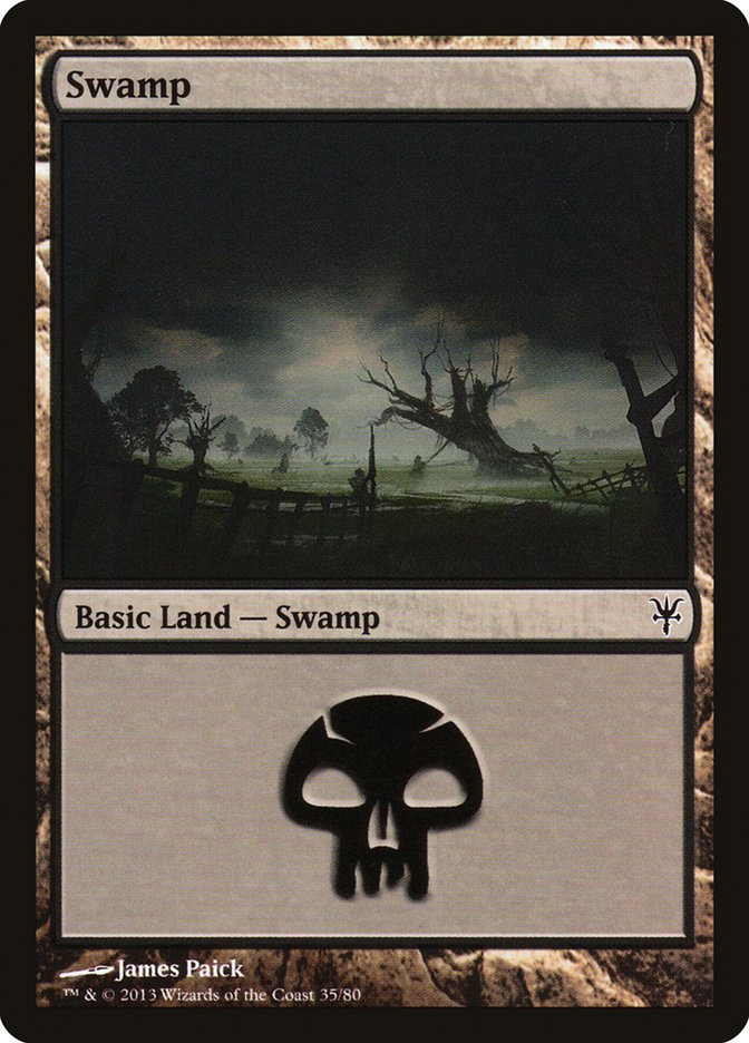 Swamp (35) [Duel Decks: Sorin vs. Tibalt] | Game Grid - Logan