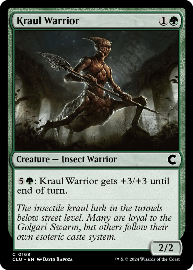 Kraul Warrior [Ravnica: Clue Edition] | Game Grid - Logan