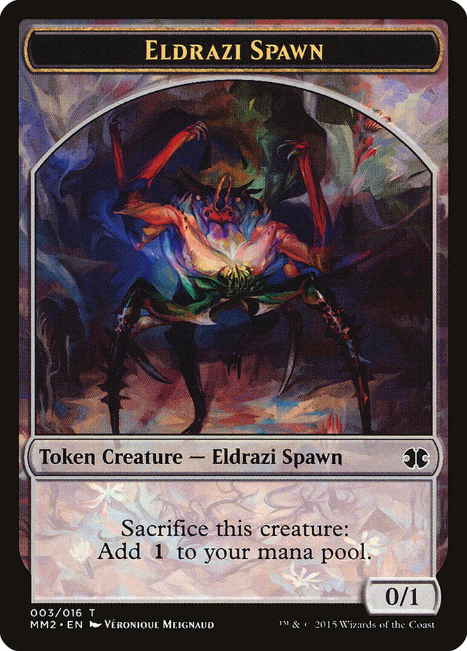 Eldrazi Spawn Token (003/016) [Modern Masters 2015 Tokens] | Game Grid - Logan