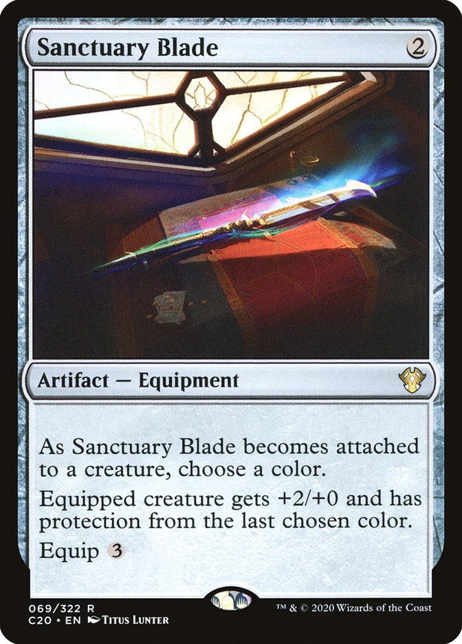 Sanctuary Blade [Commander 2020] | Game Grid - Logan