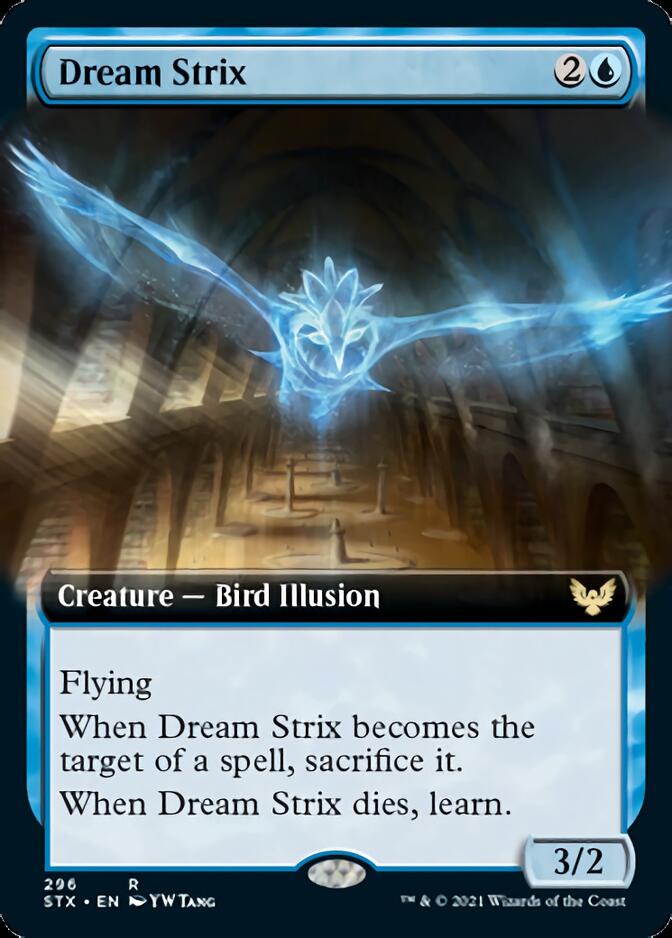 Dream Strix (Extended Art) [Strixhaven: School of Mages] | Game Grid - Logan