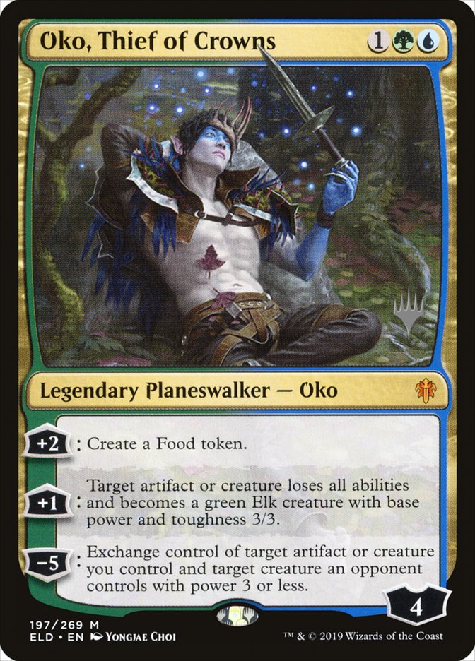 Oko, Thief of Crowns (Promo Pack) [Throne of Eldraine Promos] | Game Grid - Logan