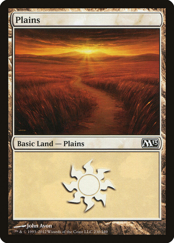 Plains (230) [Magic 2013] | Game Grid - Logan