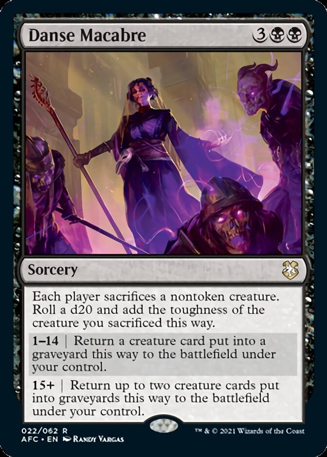 Danse Macabre [Dungeons & Dragons: Adventures in the Forgotten Realms Commander] | Game Grid - Logan