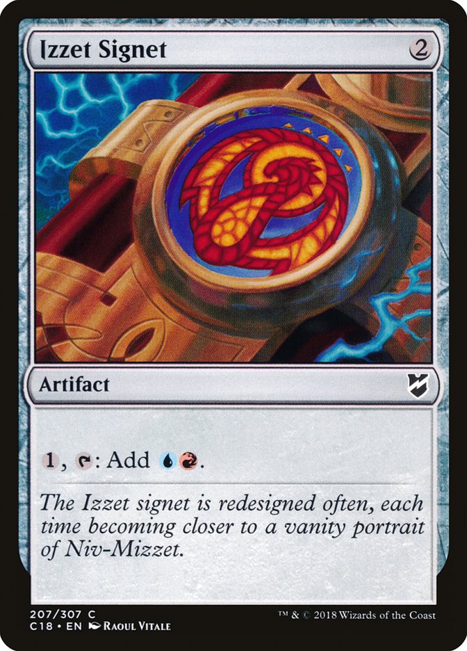 Izzet Signet [Commander 2018] | Game Grid - Logan