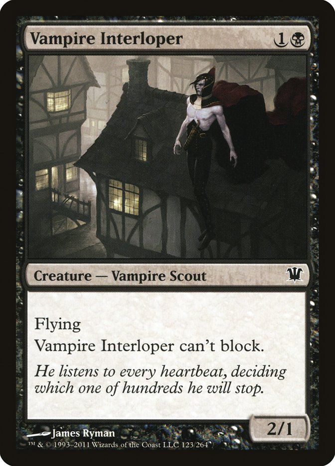 Vampire Interloper [Innistrad] | Game Grid - Logan