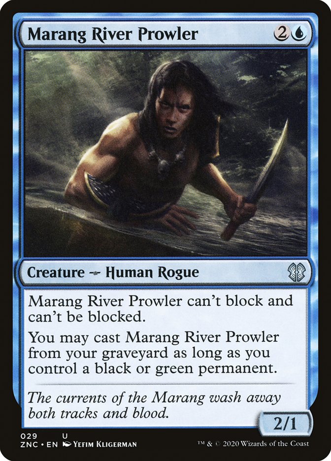 Marang River Prowler [Zendikar Rising Commander] | Game Grid - Logan