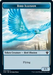 Bird Illusion // Beast (011) Double-Sided Token [Commander 2020 Tokens] | Game Grid - Logan