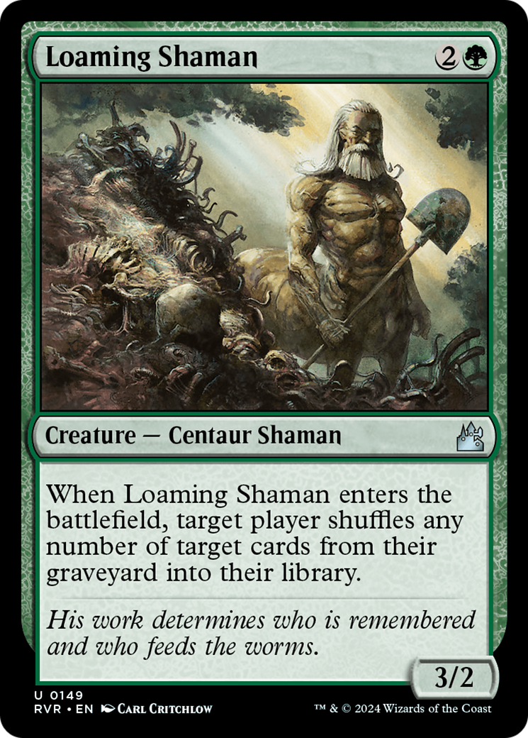 Loaming Shaman [Ravnica Remastered] | Game Grid - Logan