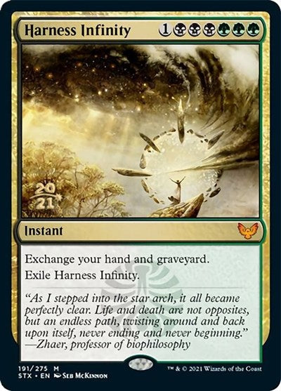 Harness Infinity [Strixhaven: School of Mages Prerelease Promos] | Game Grid - Logan