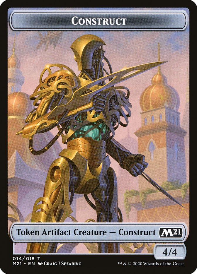 Construct Token [Core Set 2021 Tokens] | Game Grid - Logan