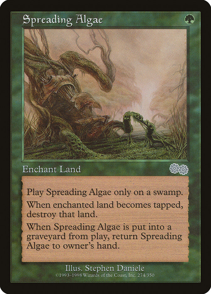 Spreading Algae [Urza's Saga] | Game Grid - Logan