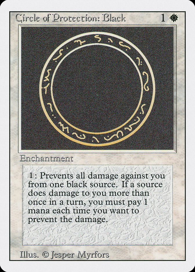 Circle of Protection: Black [Revised Edition] | Game Grid - Logan