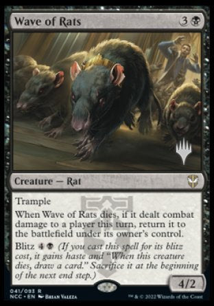 Wave of Rats (Promo Pack) [Streets of New Capenna Commander Promos] | Game Grid - Logan