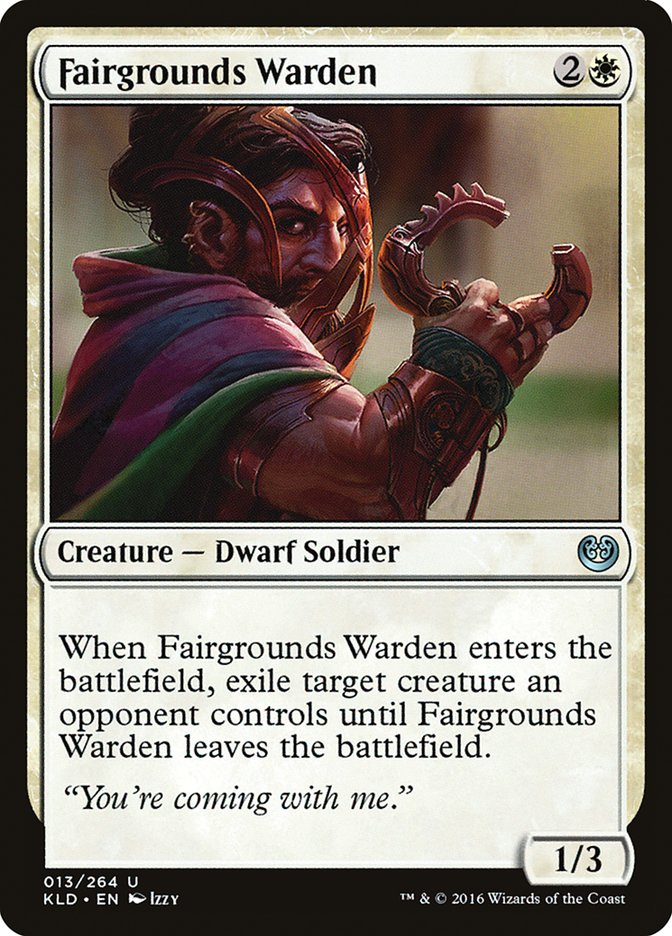 Fairgrounds Warden [Kaladesh] | Game Grid - Logan