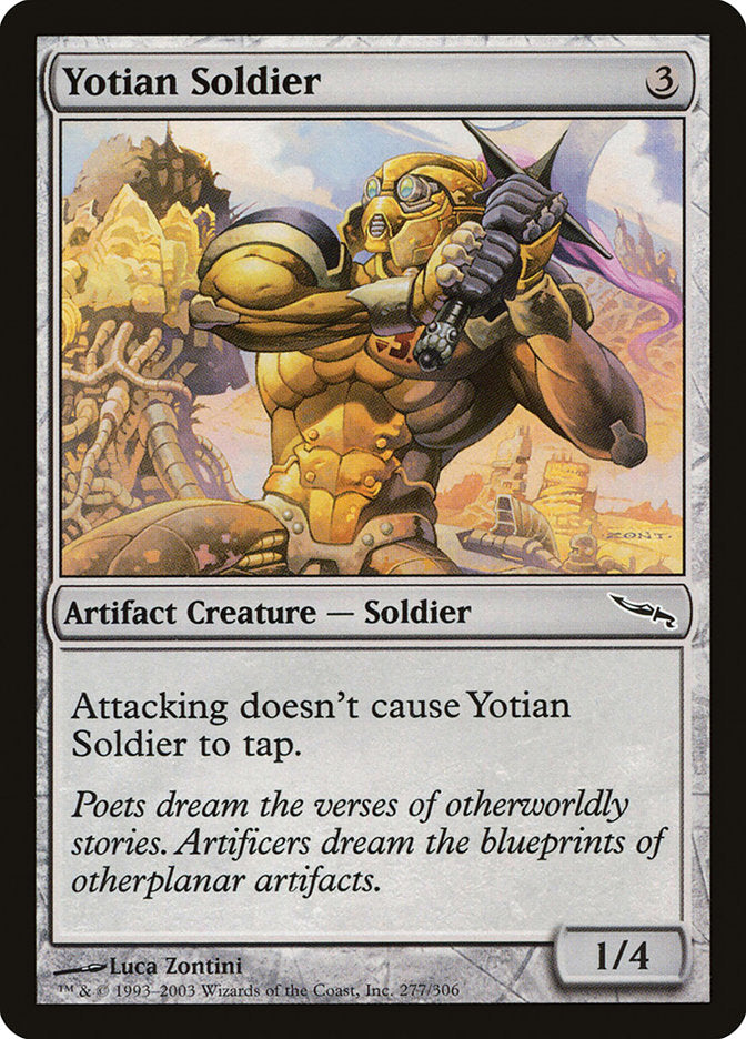 Yotian Soldier [Mirrodin] | Game Grid - Logan