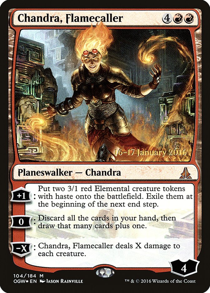 Chandra, Flamecaller [Oath of the Gatewatch Prerelease Promos] | Game Grid - Logan