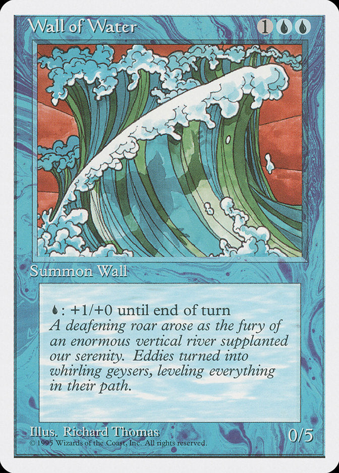 Wall of Water [Fourth Edition] | Game Grid - Logan