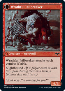 Weary Prisoner // Wrathful Jailbreaker [Innistrad: Crimson Vow] | Game Grid - Logan
