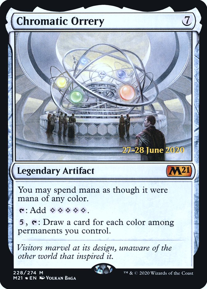 Chromatic Orrery [Core Set 2021 Prerelease Promos] | Game Grid - Logan