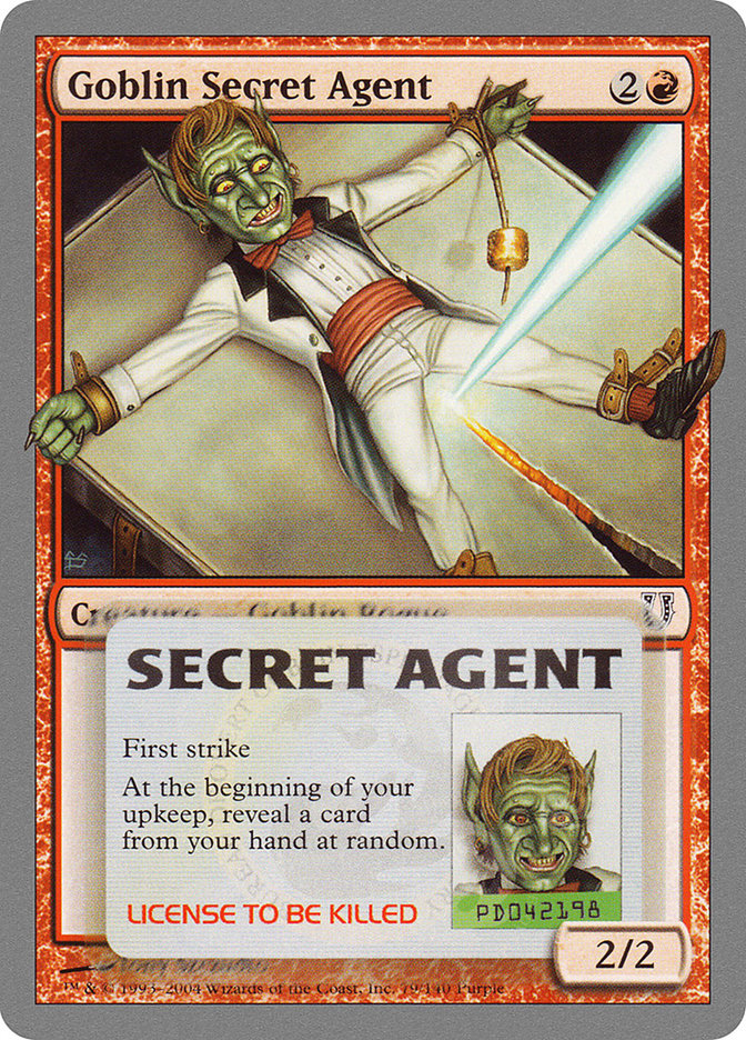 Goblin Secret Agent [Unhinged] | Game Grid - Logan
