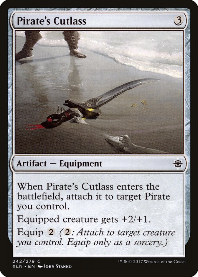Pirate's Cutlass [Ixalan] | Game Grid - Logan