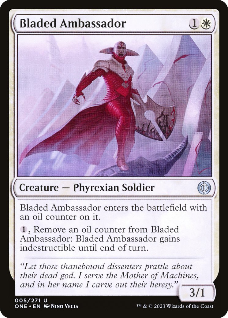 Bladed Ambassador [Phyrexia: All Will Be One] | Game Grid - Logan