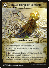 Path of Mettle // Metzali, Tower of Triumph [Rivals of Ixalan Prerelease Promos] | Game Grid - Logan