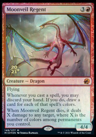 Moonveil Regent [Innistrad: Midnight Hunt Prerelease Promos] | Game Grid - Logan