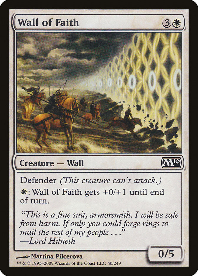 Wall of Faith [Magic 2010] | Game Grid - Logan